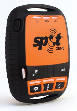 SPOT Gen3 Satellit-spårning