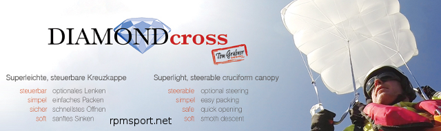 Charly Diamond Cross styrbar nödskärm