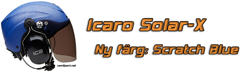 Icaro Solar X scratch blue